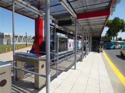 SONDA equipa primera zona paga autosustentable de Transantiago