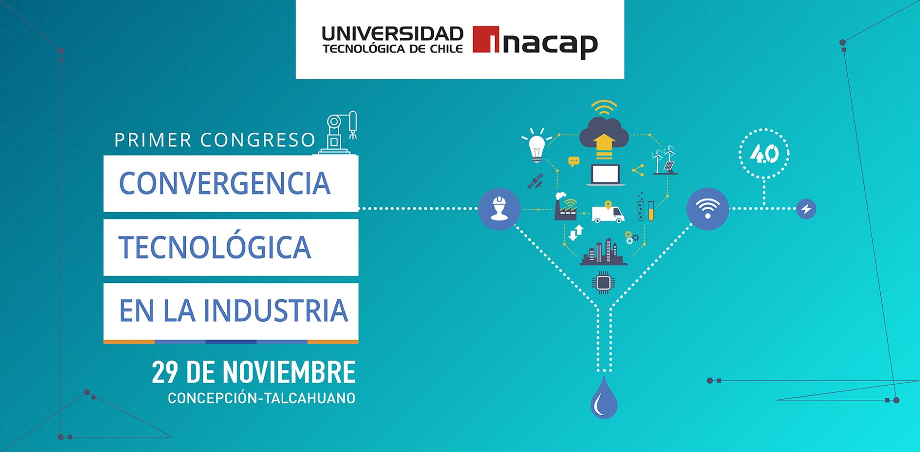En Concepción se realiza Primer Congreso Convergencia Tecnológica en la Industria