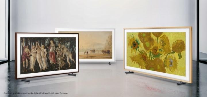 Botticelli, Da Vinci y Van Gogh llegan al TV The Frame