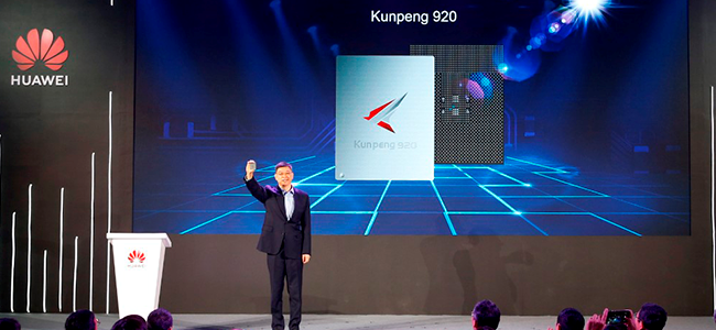 Huawei presenta CPU de servidor basada en ARM
