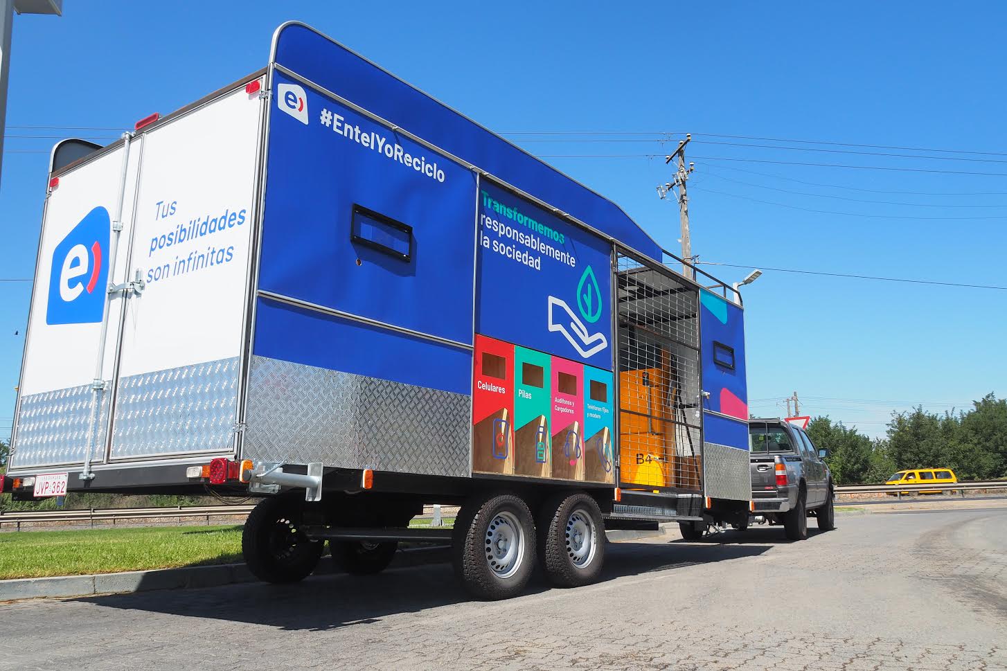 Primer re-truck de Latinoamérica ha reciclado más de 200 kilos de residuos electrónicos