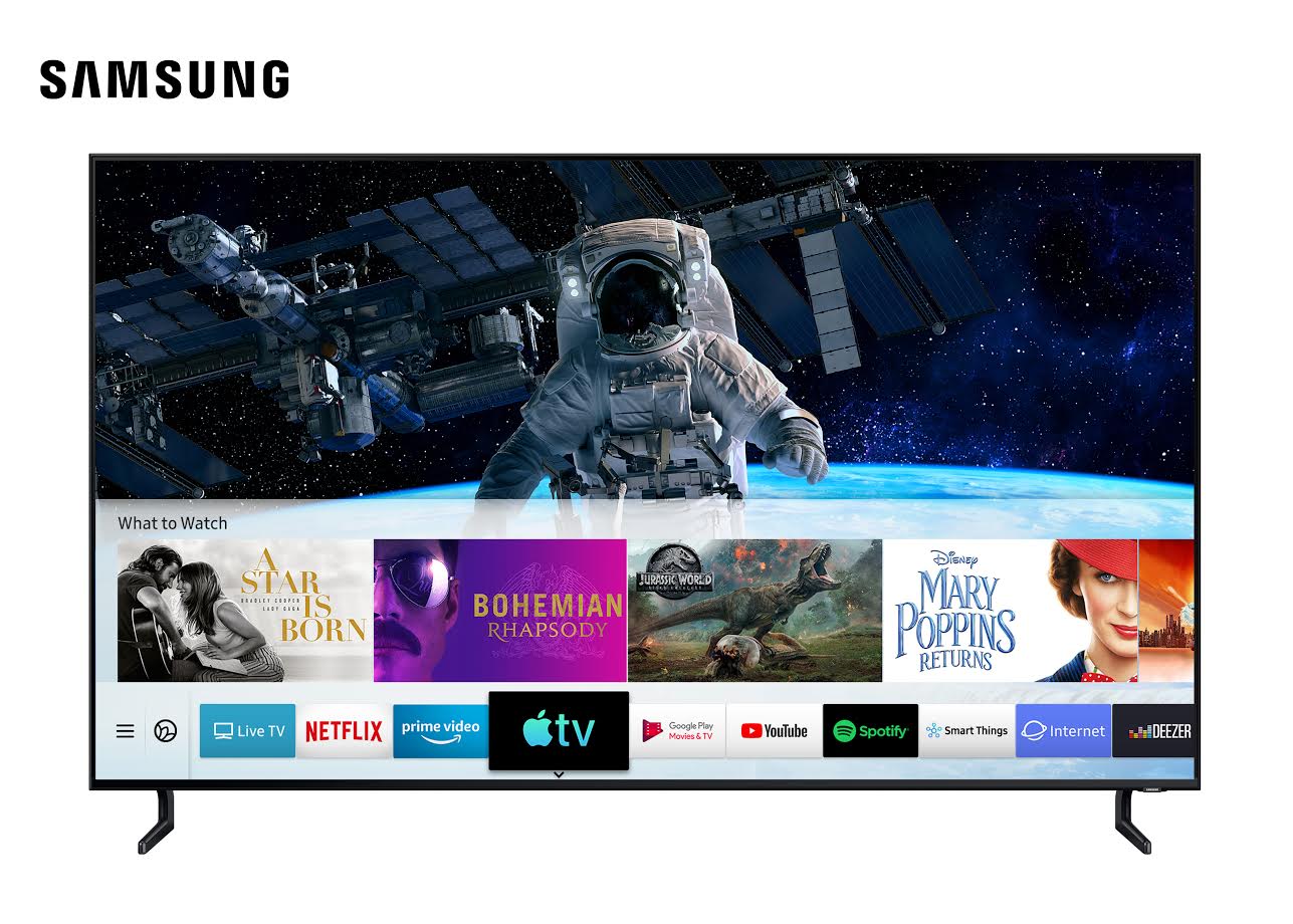 Samsung lanza la aplicación Apple TV y AirPlay 2 en los Smart TV