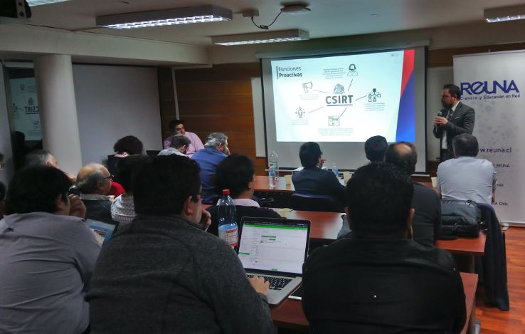 CSIRT expone sobre ciberseguridad de la información en reunión de Reuna