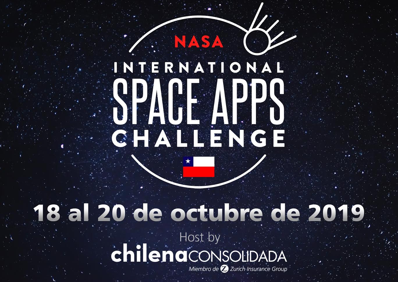 Chilena Consolidada–Zurich será sede de hackaton de la NASA