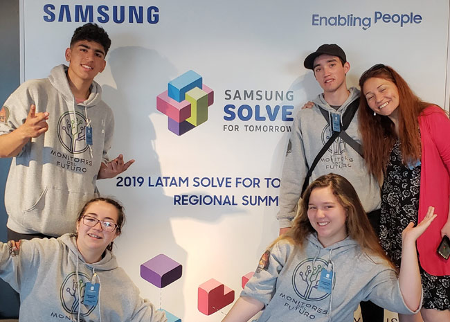Estudiantes viajan a Brasil para representar a Chile “Solve for Tomorrow”