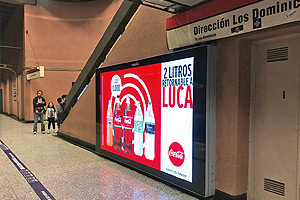 Metro de Santiago apuesta por Absen para su infraestructura de digital signage