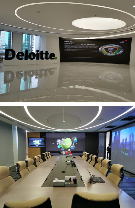 Deloitte elige Absen LED para equipar nuevo centro de innovación