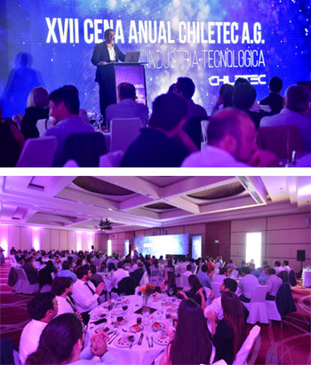 Chiletec realiza XVII Cena Anual