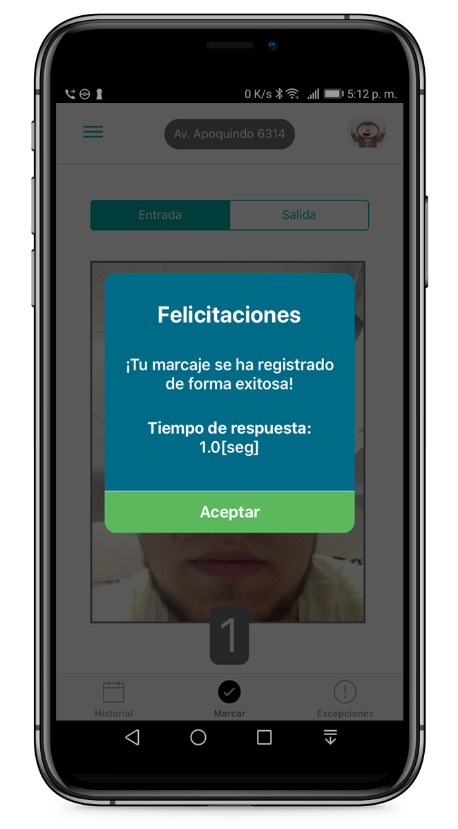 Universidad chilena diseña App para marcaje biométrico