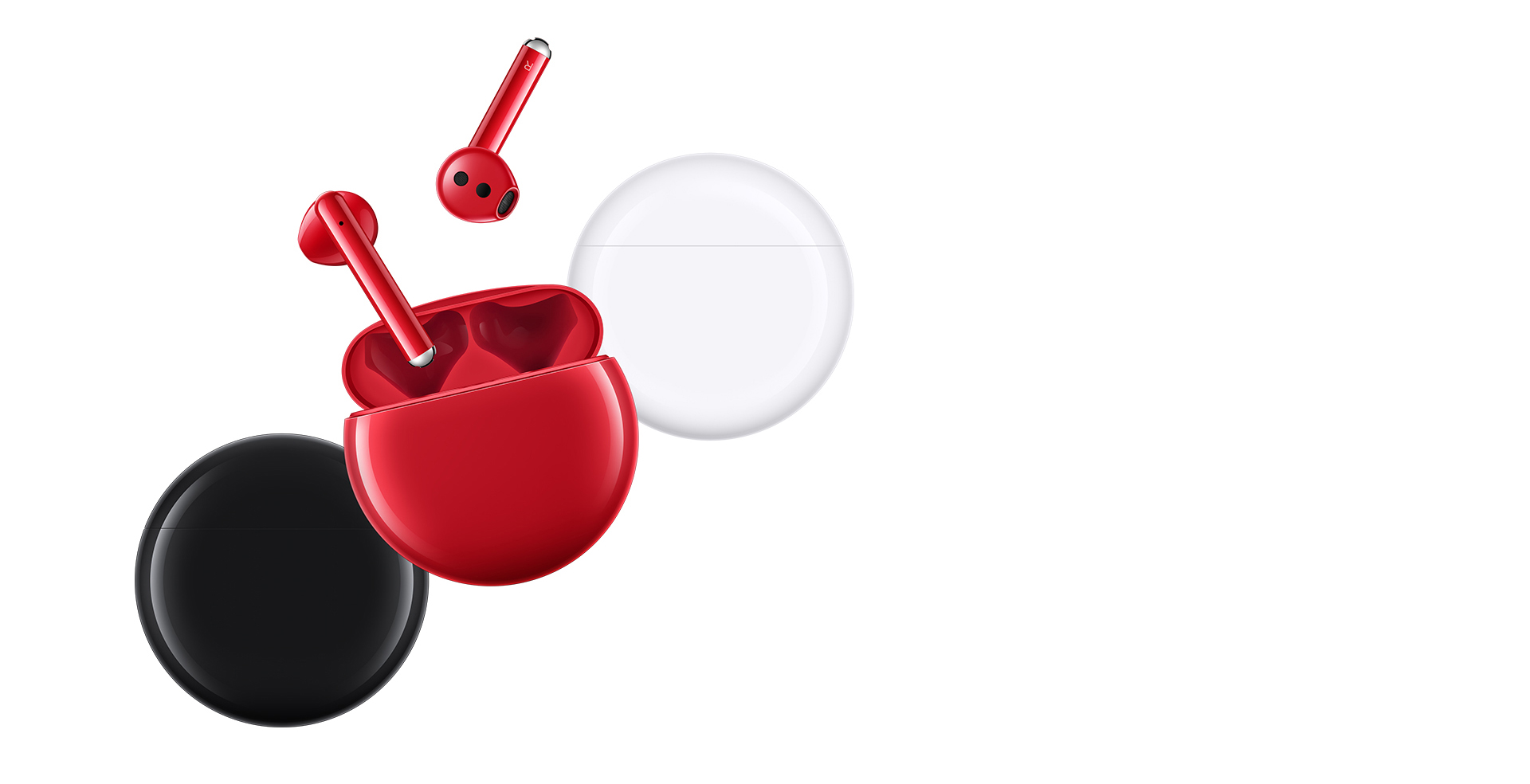 Huawei trae en color rojo los audífonos FreeBuds 3, hit de ventas en Chile