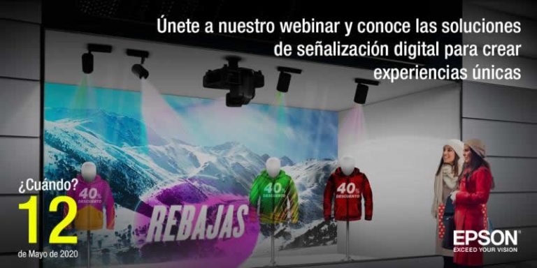 Epson realizará webinar de Digital Signage