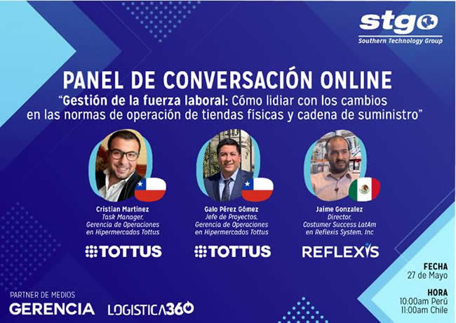 Nuevo webinar de STG analiza gestión de fuerza laboral en tiendas físicas y cadena de suministro