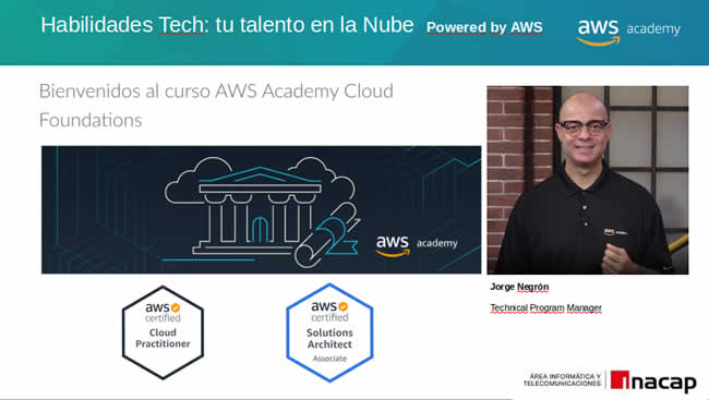Inacap y Amazon Web Services impartirán curso gratuito de entrenamiento en línea