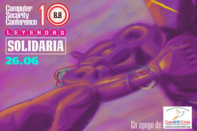 Organizan 8.8 Computer Security Conference solidaria