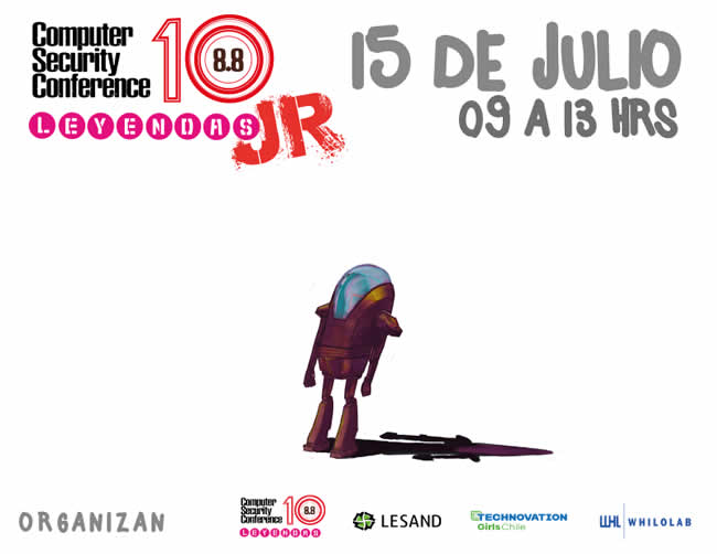 Expertos en cibercrimen capacitan a jóvenes sobre seguridad digital en conferencia 8.8 Junior