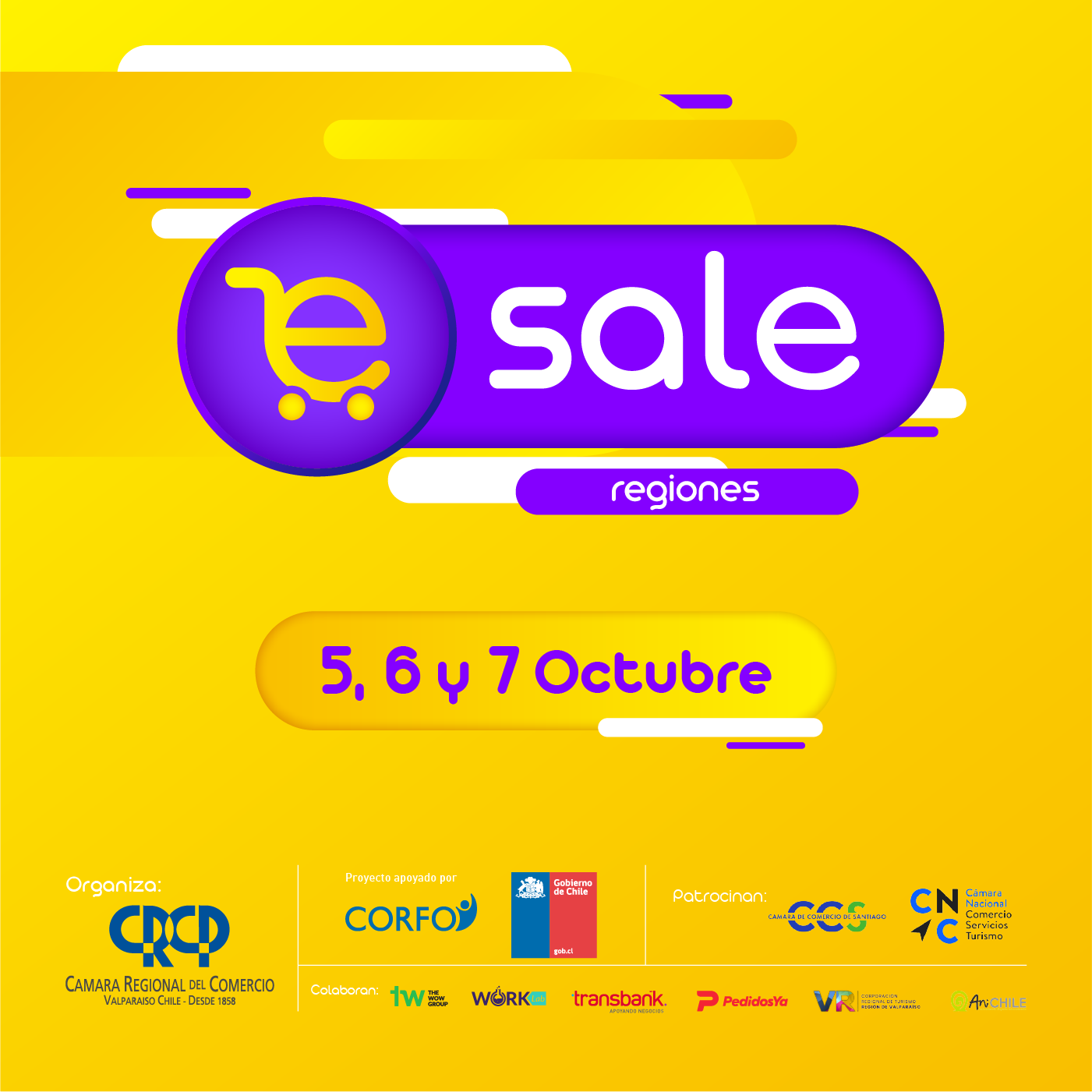 Desde el 5 al 7 de octubre se realizará inédito eSale Regiones
