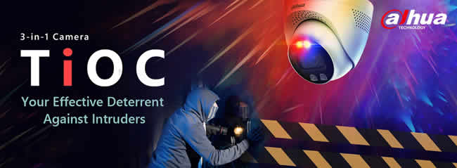 Dahua Technology lanza solución con cámaras tres en uno (TiOC)