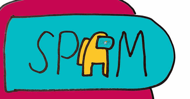 Jugadores de “Among Us” afectados por un ataque de spam