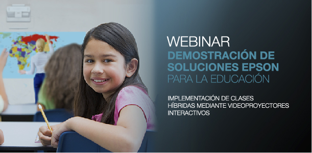 Webinar gratuito Videoproyección para Clases Híbridas