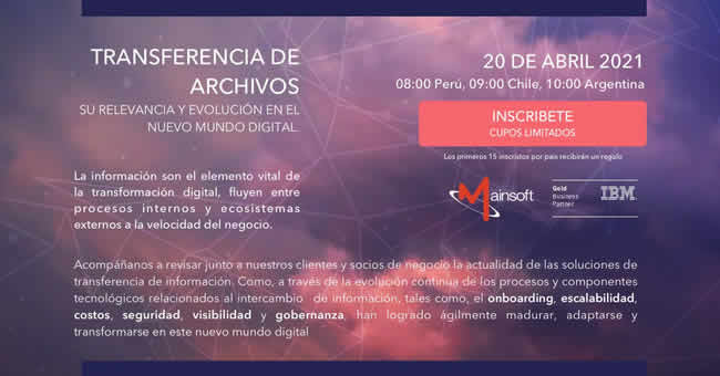 Mainsoft profundiza en la evolución de la transferencia de información en el mundo digital