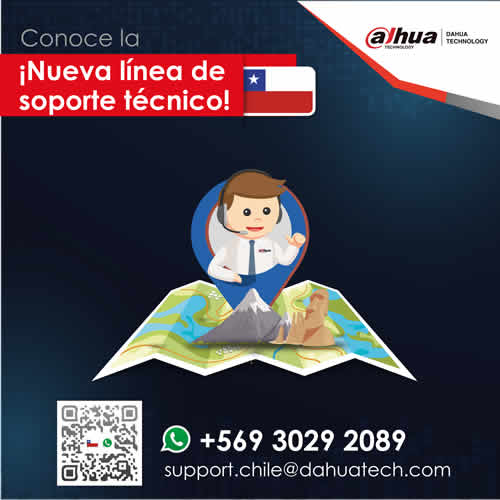 Soporte técnico Dahua disponible a partners y clientes en Chile