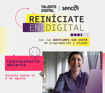 Talento Digital para Chile y Sence lanzan becas para la reconversión laboral de personas sin empleo