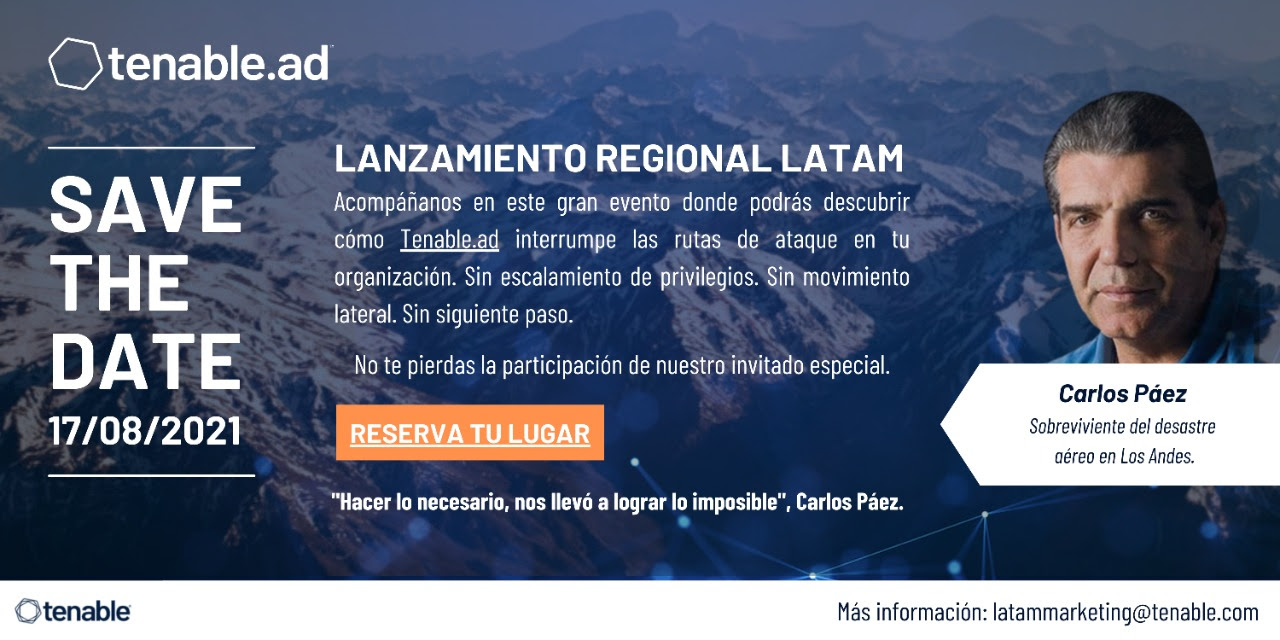 ¡Prepárate para el Lanzamiento Regional de Tenable!
