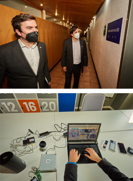 Subsecretario de Telecomunicaciones valora proyectos y desarrollo del primero de 20 campus 5G a lo largo de Chile