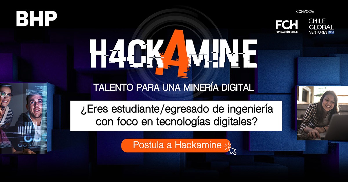 Tercera versión de Hackamine busca mejores talentos para potenciar área tecnológica de BHP
