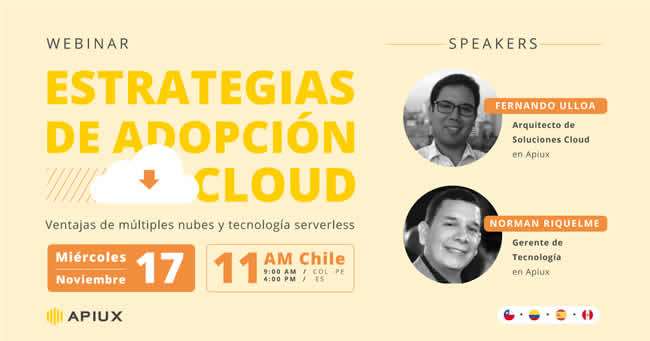 Expertos conversarán sobre las ventajas de múltiples nubes y arquitectura Serverless