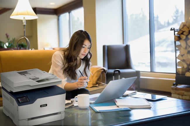 Xerox cubre las necesidades el home office con misma la calidad y rentabilidad que una oficina