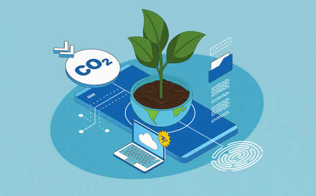 La tecnología como herramienta para reducir la huella de carbono