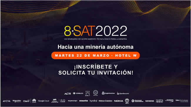Vuelve el seminario 8SAT para el acercamiento tecnológico en minería