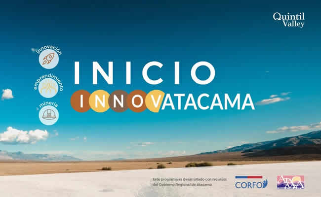 Quintil Valley extiende el plazo del programa para Pymes “InnovAtacama”