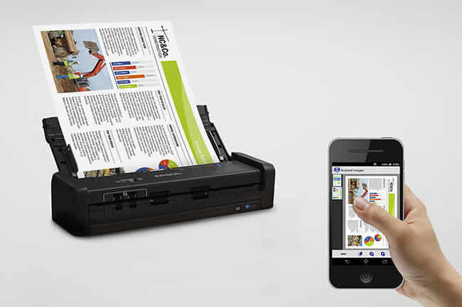 Epson WorkForce ES-300W: Para digitalizar documentos desde cualquier lugar