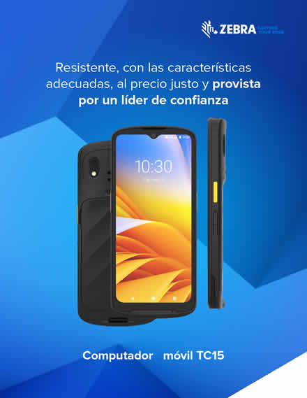 Zebra ofrece al mercado chileno el computador móvil TC15 y los tablets ET4x