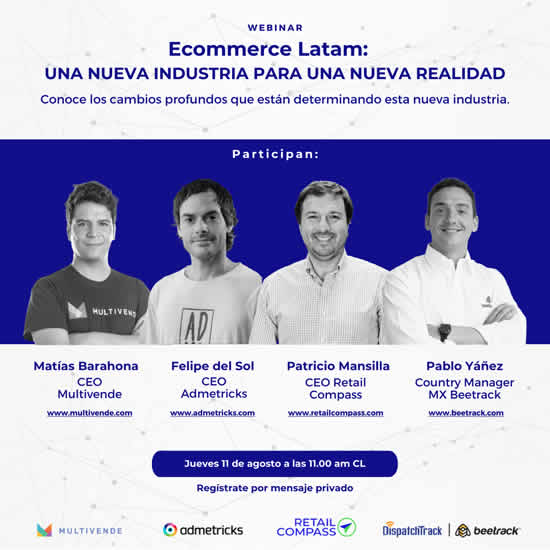 No te pierdas el webinar “Ecommerce Latam: una nueva industria para una nueva realidad”