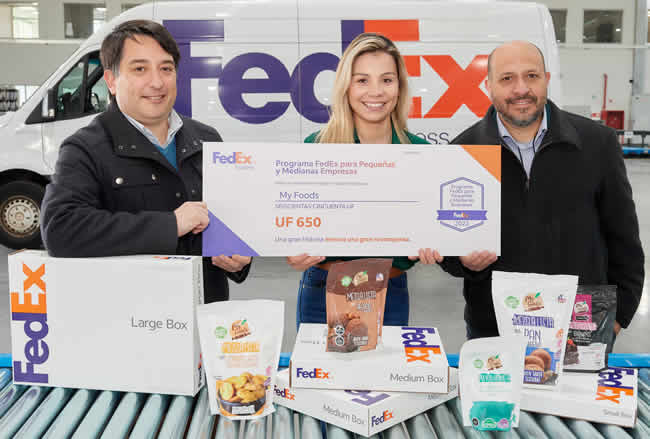 FedEx Express anuncia nuevos ganadores en su programa para Pymes de Chile