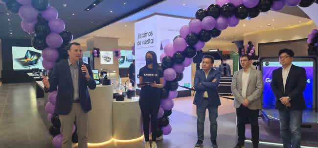 Samsung abre nuevas tiendas de atención presencial en Chile