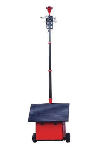 Octopuss presenta la torre móvil de CCTV RedCop de Redvision