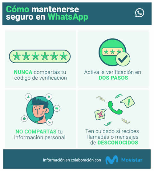 Movistar Chile y WhatsApp lanzan una campaña para prevenir estafas digitales