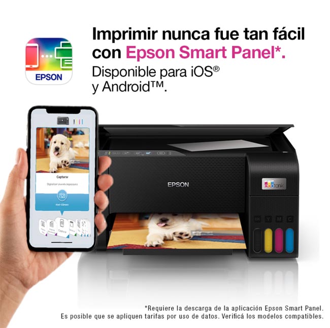 Imprime desde cualquier lugar solo con tu dispositivo móvil