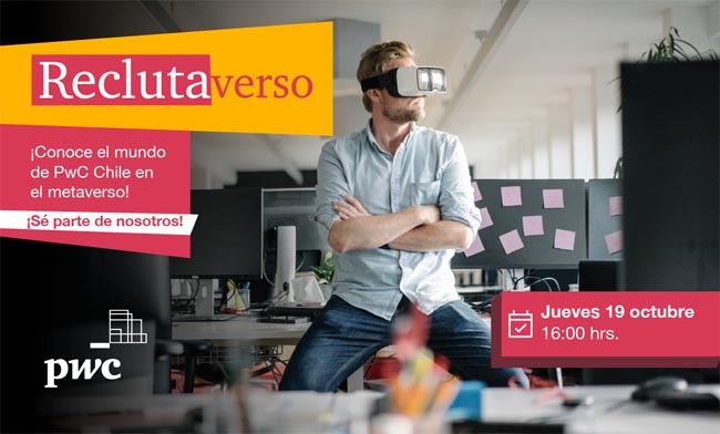 Evento anual de reclutamiento de PwC se realizará a través del metaverso