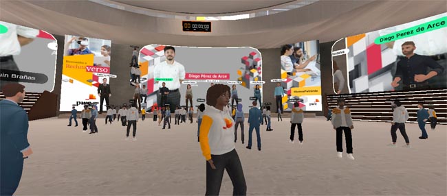 Exitoso evento de reclutamiento de PwC Chile a través del metaverso